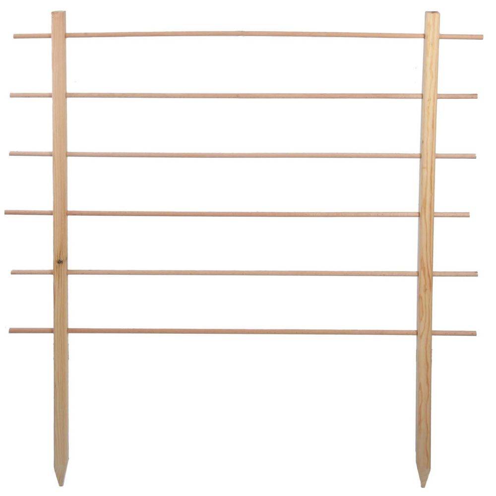 Esschert Design - Support en bois de pin pour plantes Treilli (Lot de 2) Esschert's Garden - Imagen 3