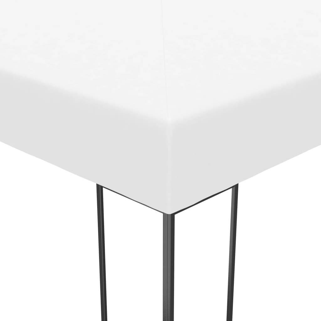 ComfortXL - Tonnelle Rectangulaire Acier avec Guirlande LED Solaire pour Réception Jardin Blanc 4x3 m – ComfortXL Outdoor Living - Image 6