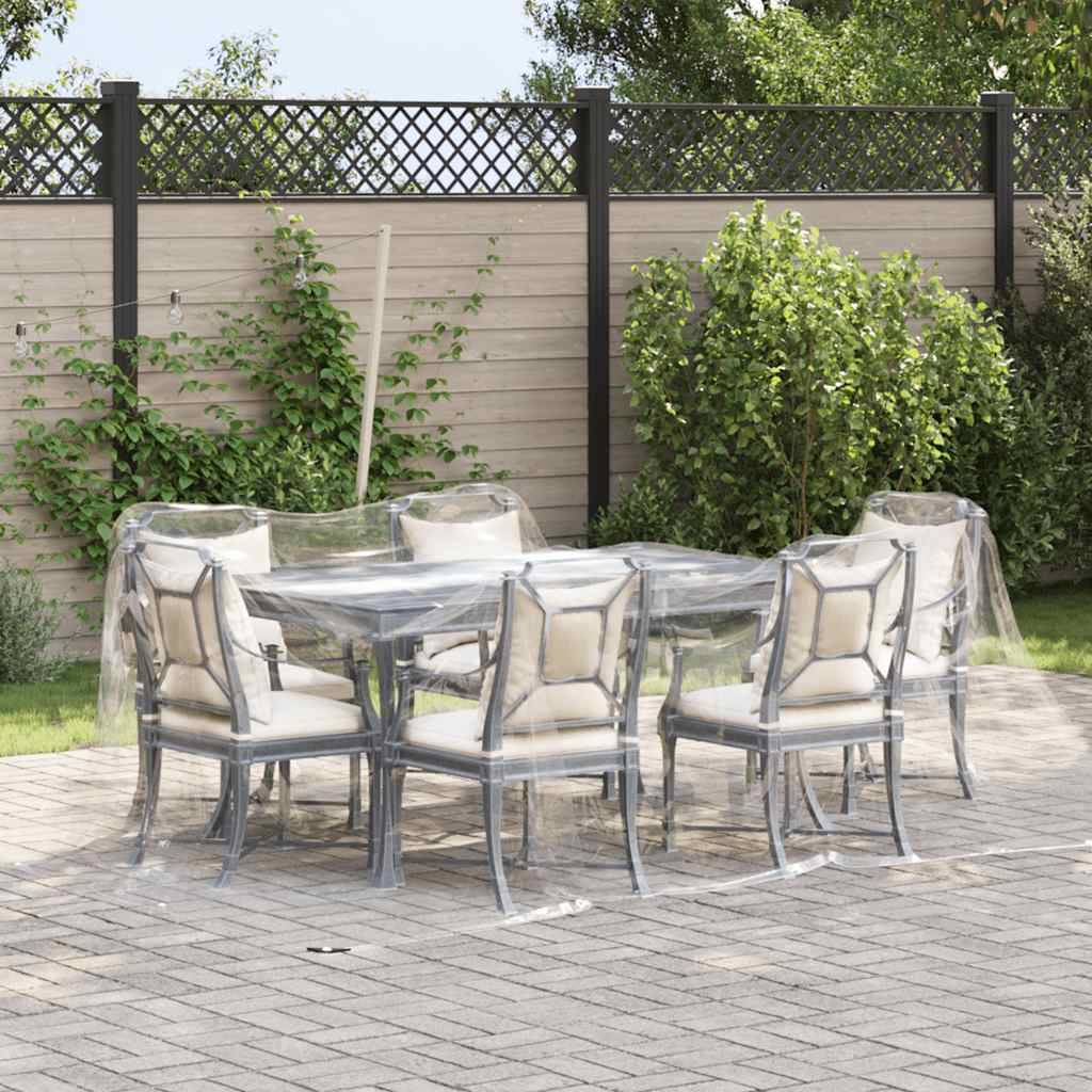 Maison Chic - Bâche de protection | Bâche transparente avec œillets 3 x 3 m PVC Maison Chic - Image 1