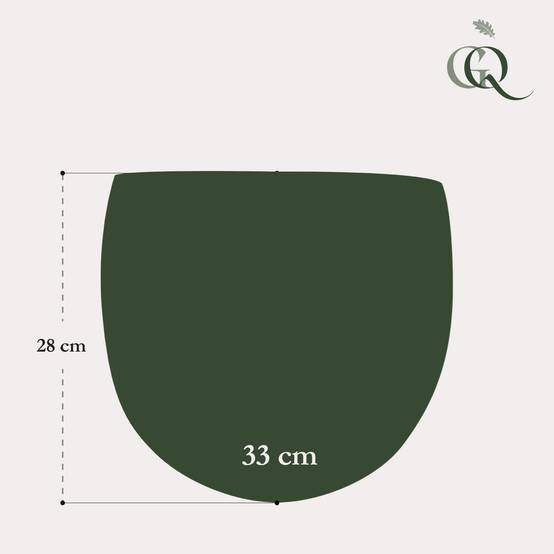 Pot Belia noir vintage L - H28 W33 cm- La Green Touch - Image 3