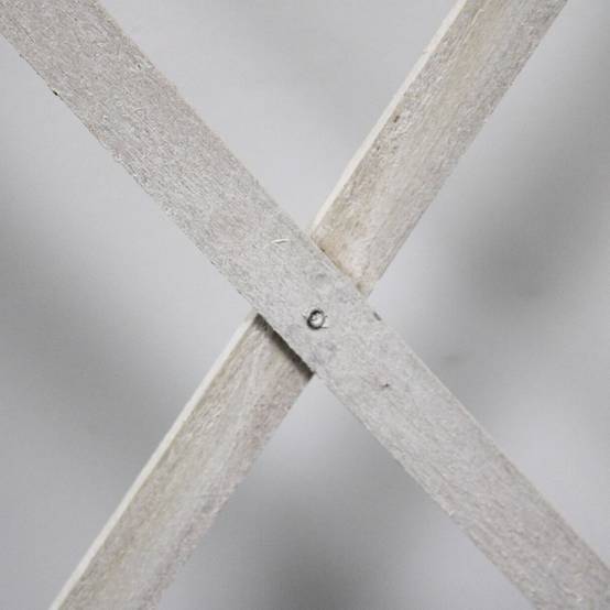 Comercial Candela - Treillis Bois| Blanc| 100% Bois Pin| 0,5X1,5M| Gardien Des Plantes| Résistant| Decoration Jardin - Image 3