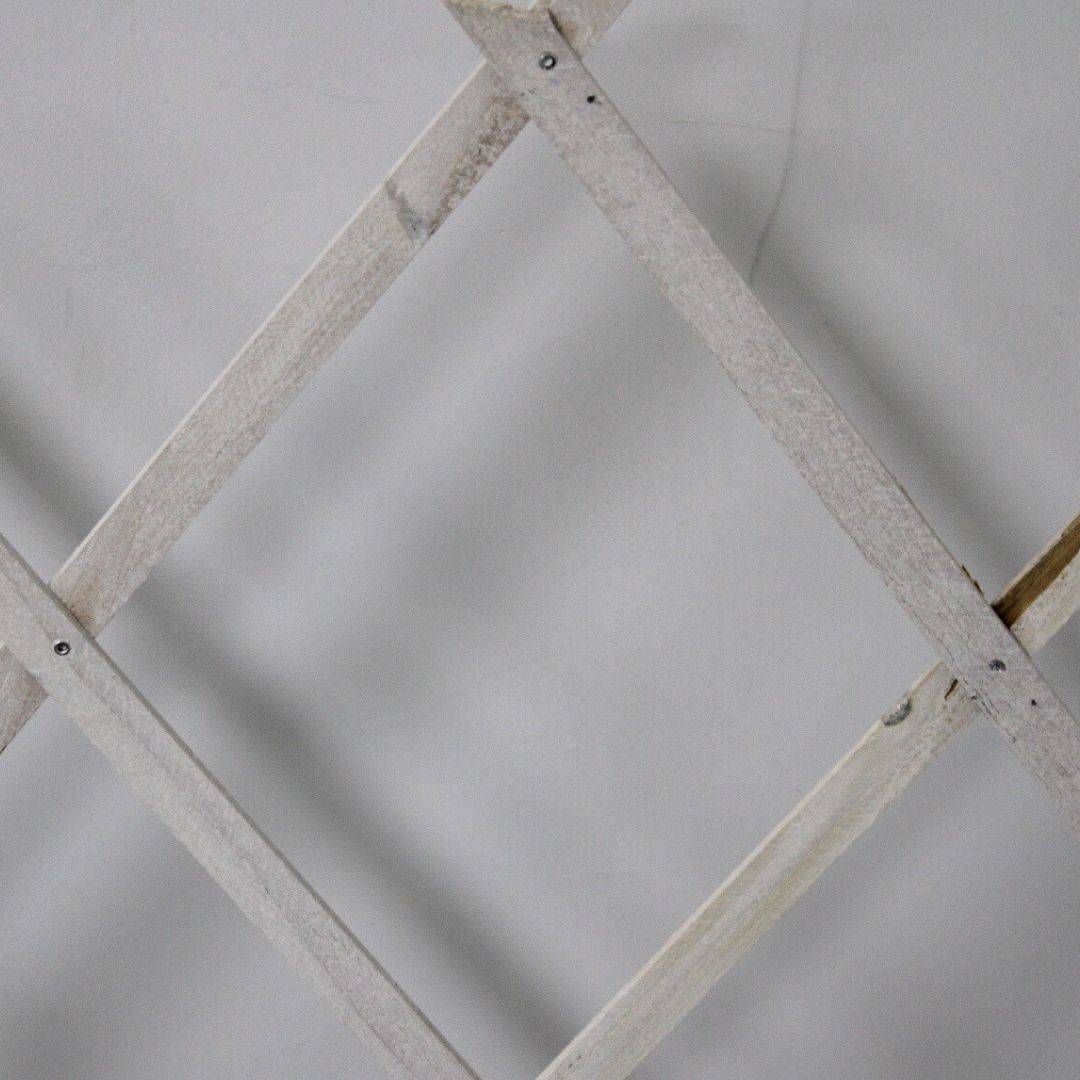 Comercial Candela - Treillis Bois| Blanc| 100% Bois Pin| 0,5X1,5M| Gardien Des Plantes| Résistant| Decoration Jardin - Imagen 5