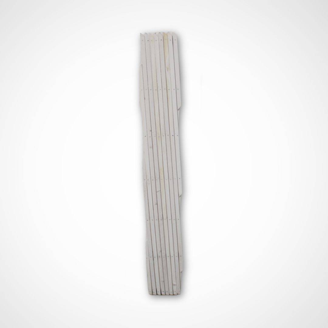 Comercial Candela - Treillis Bois| Blanc| 100% Bois Pin| 0,5X1,5M| Gardien Des Plantes| Résistant| Decoration Jardin - Imagen 8