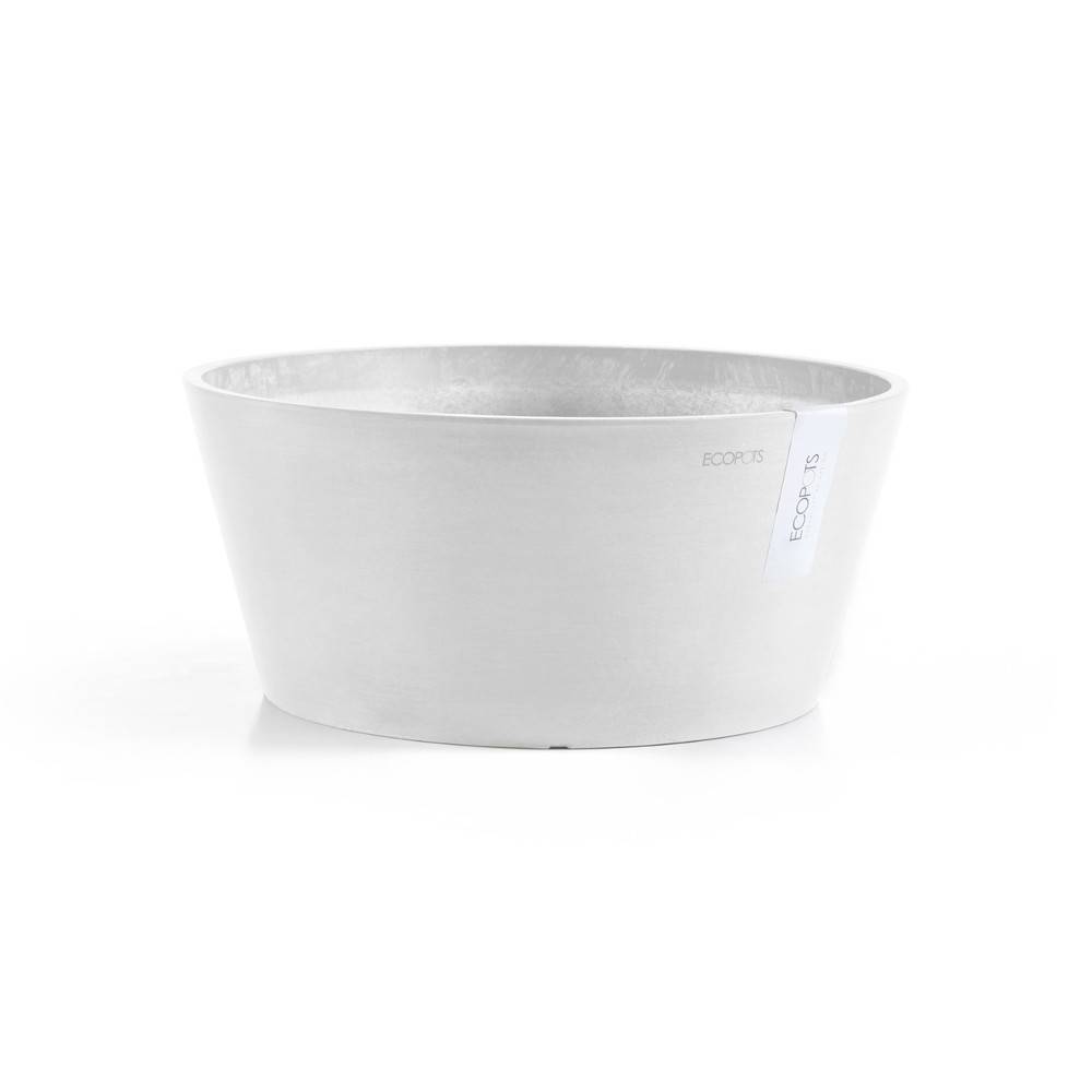 Ecopots - Pot Frankfurt 30 Pure White ECOPOTS - Imagen 1