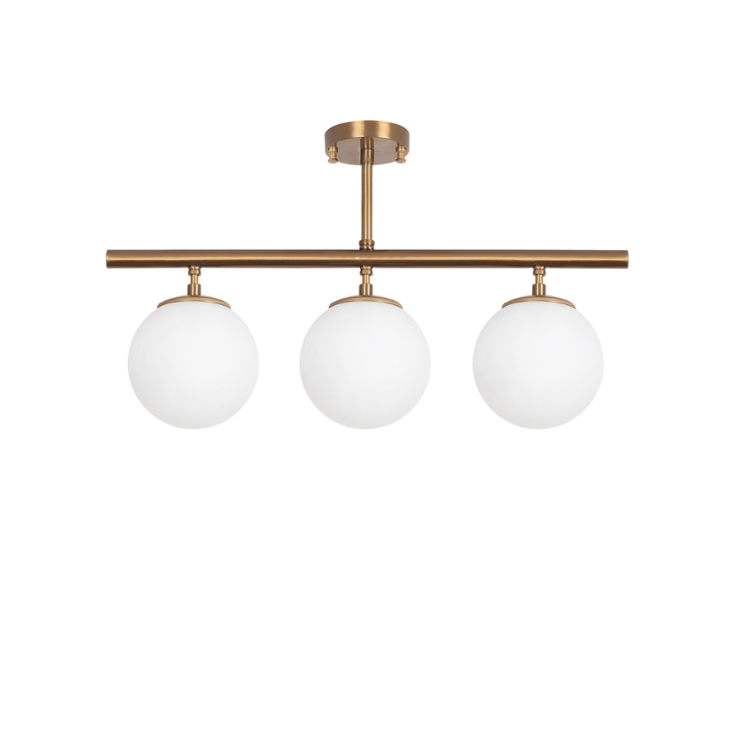 Concept Usine - Plafonnier vintage - 3 lampes AMBRE - Image 6