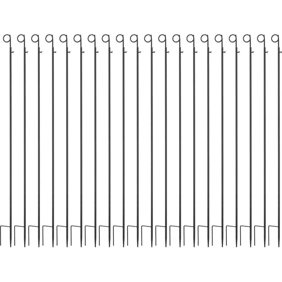 Esschert Design - Support pour guirlande et éclairages extérieurs (Lot de 20) - Imagen 1