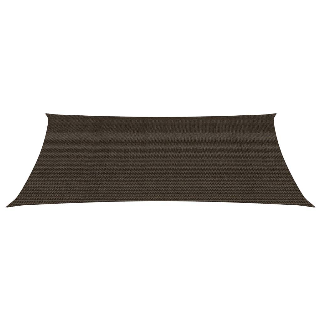 Helloshop26 - Voile toile d'ombrage parasol 160 g/m² marron 2 x 4 m pehd - Imagen 2