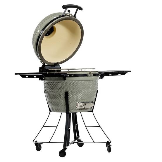 Barbecue à charbon Kamado Gris Céramique Grille Ø 52cm 134 x 77 x 120 cm PIT BOSS - Imagen 1