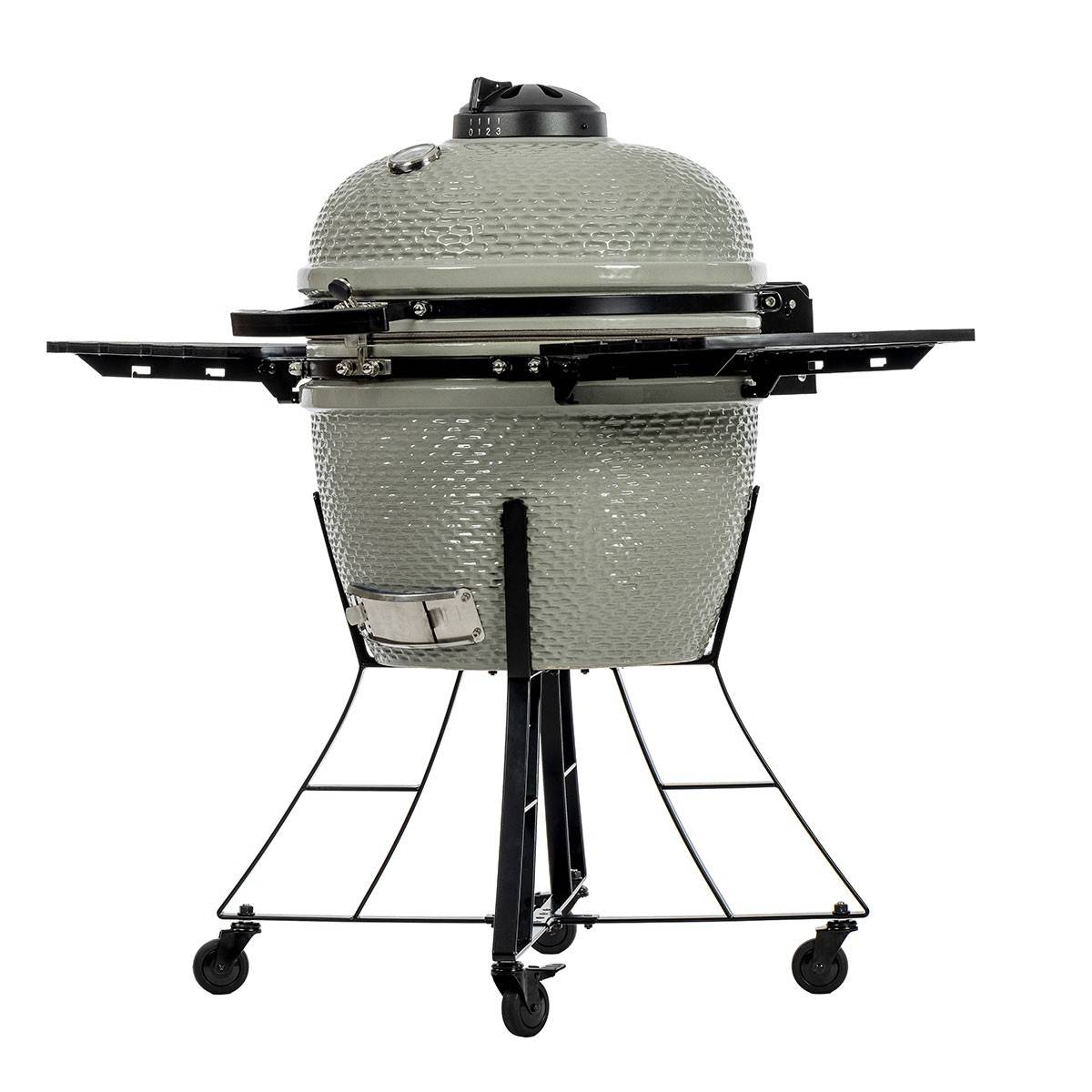 Barbecue à charbon Kamado Gris Céramique Grille Ø 52cm 134 x 77 x 120 cm PIT BOSS - Imagen 2