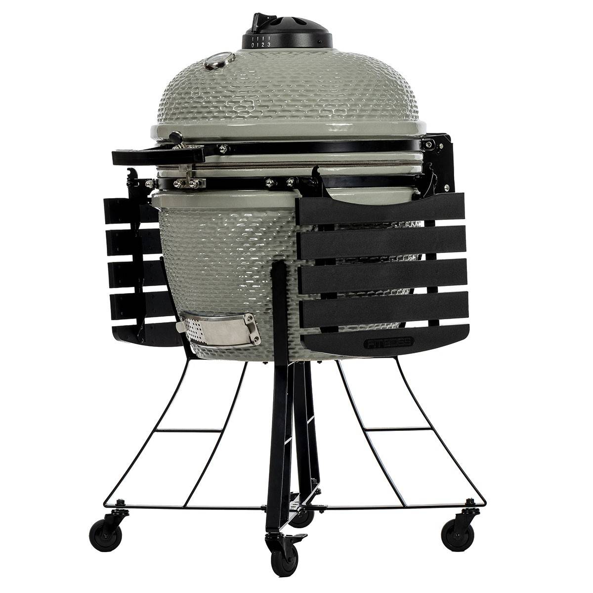 Barbecue à charbon Kamado Gris Céramique Grille Ø 52cm 134 x 77 x 120 cm PIT BOSS - Imagen 3