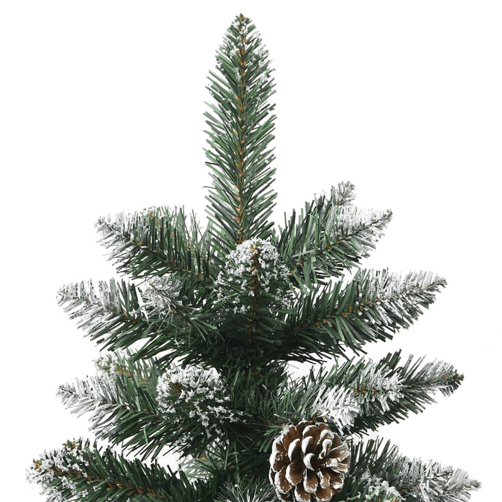 Vidaxl - Sapin de Noël artificiel avec support Vert 240 cm PVC vidaXL 345177 - Image 4