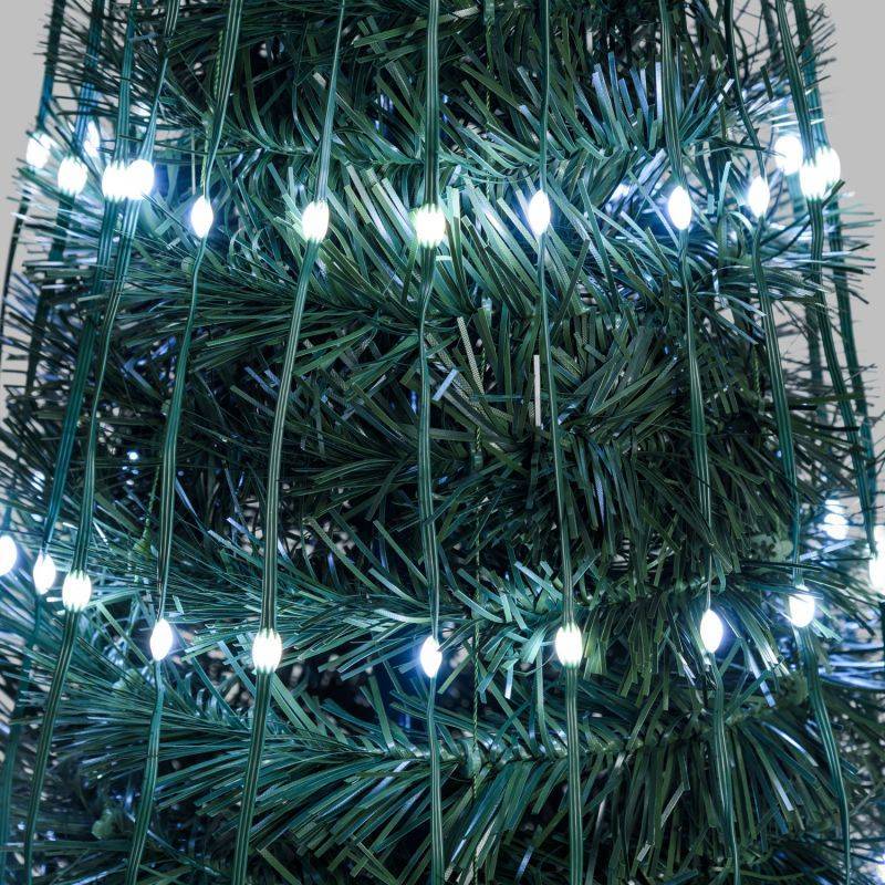 Lotti - Sapin lumineux conique animé H150cm 234 PixelLED blanc chaud et froid haute luminosité avec télécommande Lotti - Imagen 10