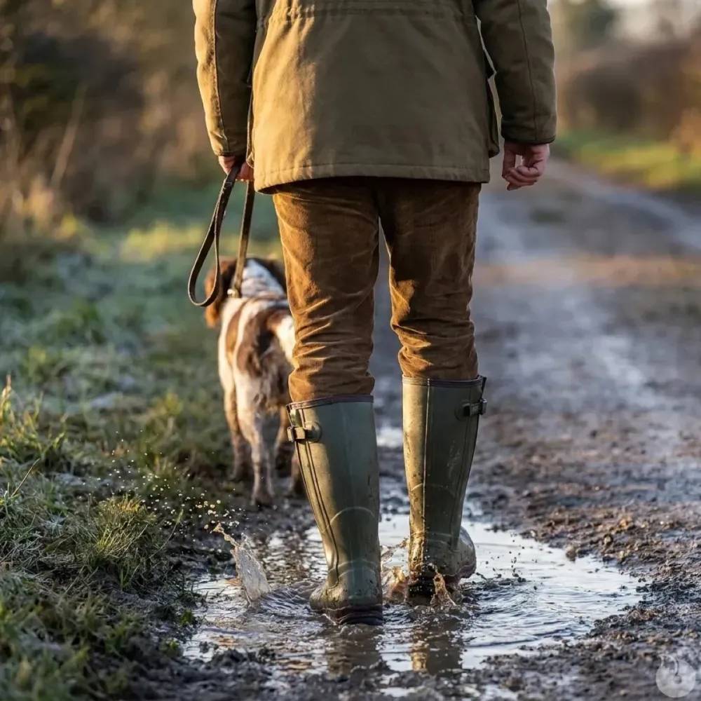 Bottes SPS full zip Cambridge néoprène caoutchouc kaki 37 à 48 Percussion - Image 5