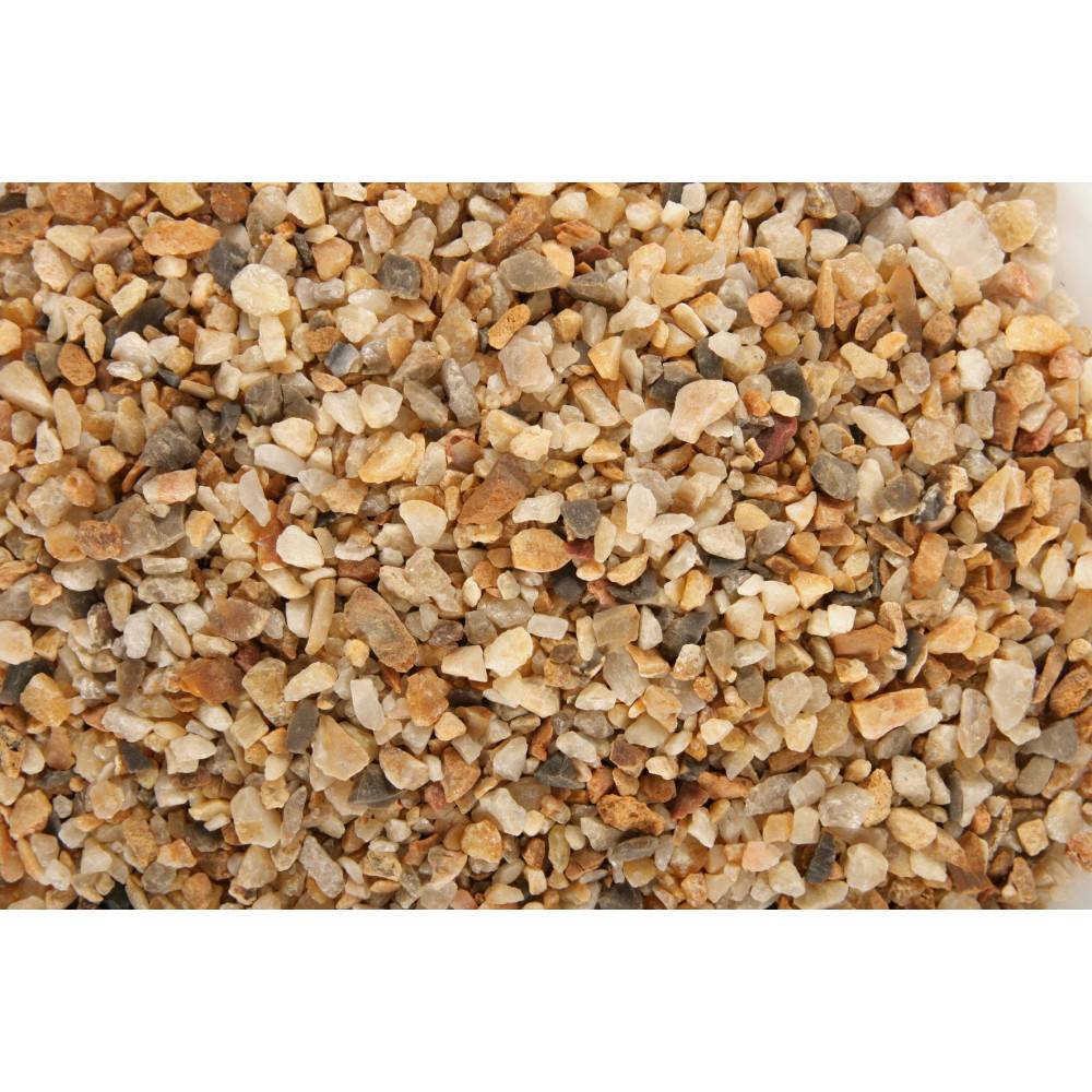 animallparadise - Sol décoratif 2-5 mm naturel quartz jaune AquaSand 1 kg pour aquarium. - Imagen 2