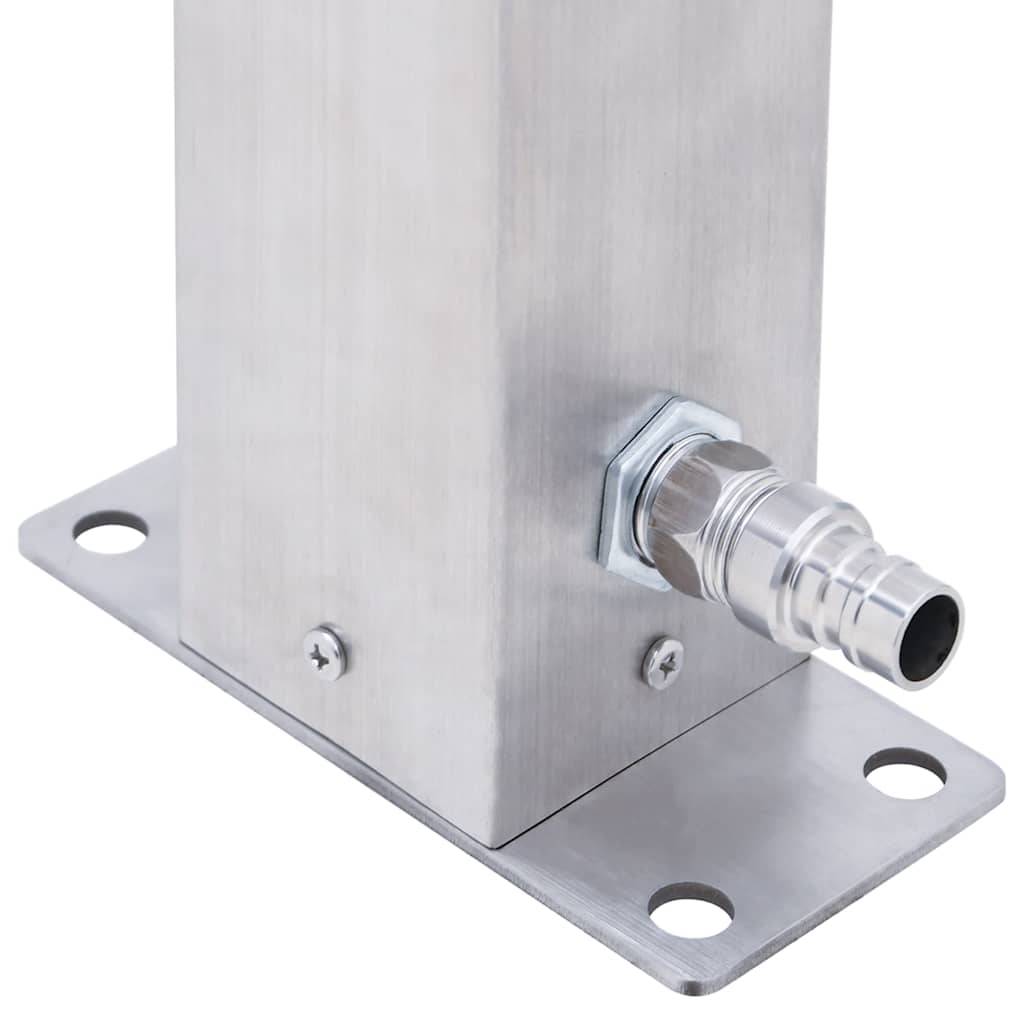 PANGIVO - Colonne à eau acier inoxydable argenté 23.5 x 7 x 40 cm, poids:1.4kg - PANGIVO - Image 6