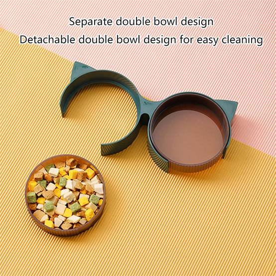 Double gamelle pour animal de compagnie DtopbuyAge - Image 2