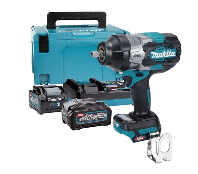 Boulonneuse à chocs XGT 1360 Nm - MAKITA - avec 2 batteries 4,0Ah - chargeur - MAKPAC - TW003GM201 - Image 1
