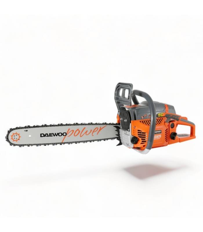 Daewoo - Tronçonneuse thermique professionnelle 54,6cc 2,3cv guide 50 cm anti vibration DAEWOO DCS5820 - Image 5