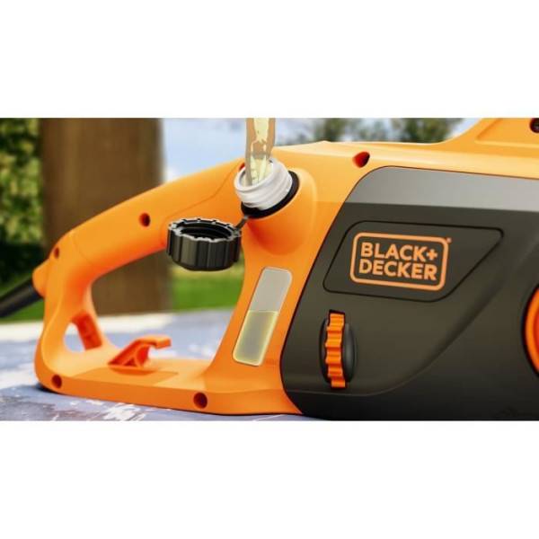 Tronçonneuse Filaire - BLACK+DECKER - BECS2040-QS - 2000 W - 40 cm - Tendeur de chaîne sans outil - Image 5
