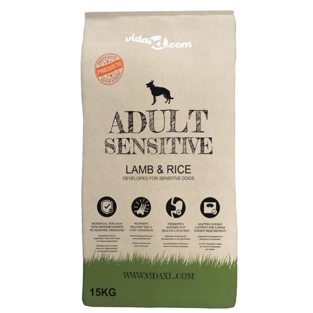 Vidaxl - Nourriture pour chiens Adult Sensitive Lamb & Rice 2 pcs 30 kg vidaXL 275192 - Image 2