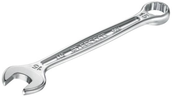 Clés mixtes 13 mm FACOM tête fourche OGV 12 pans - 440.13