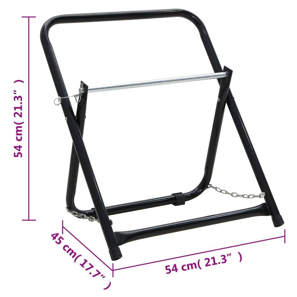 PANGIVO - Chariot pour enrouleur de tuyau acier noir 54 x 45 x 54 cm - PANGIVO - Image 8