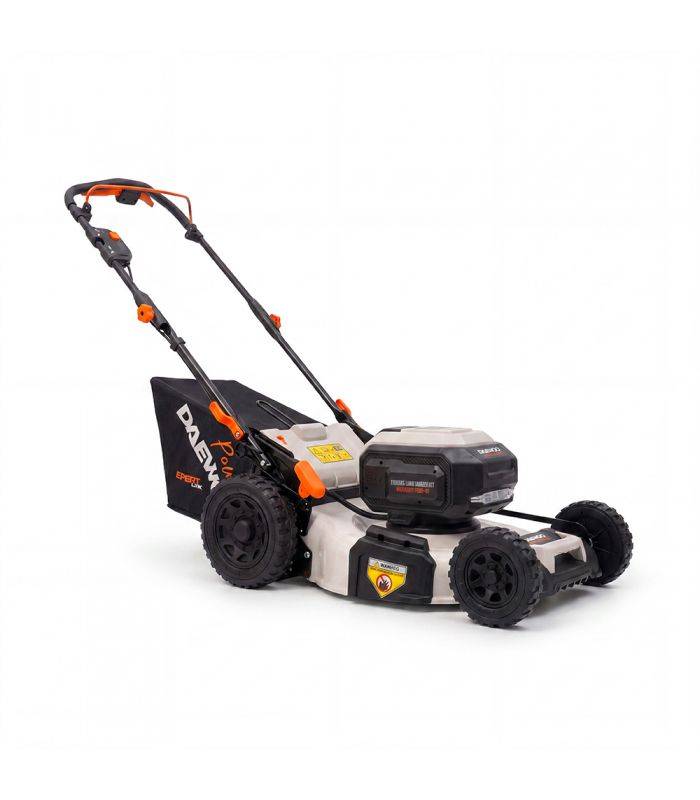 Daewoo - Tondeuse à batterie 62V DAEWOO, lame 51 cm, batterie 4Ah et chargeur - DALLM62BL-20SP-K1