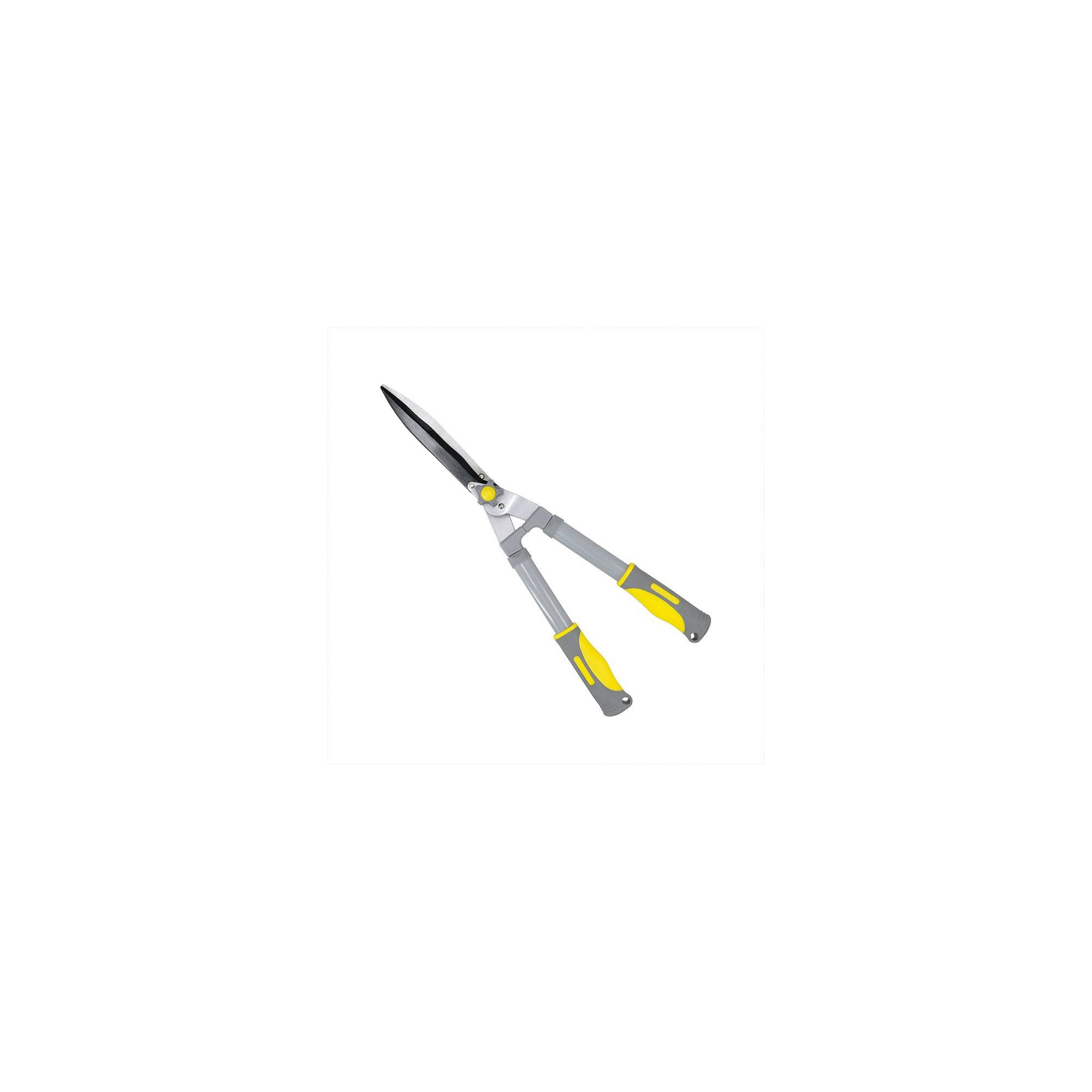 Cisaille à haie lames ondulées - Suan - Revêtement anti adhérence - Dimensions : 58 x 21 cm - Imagen 1