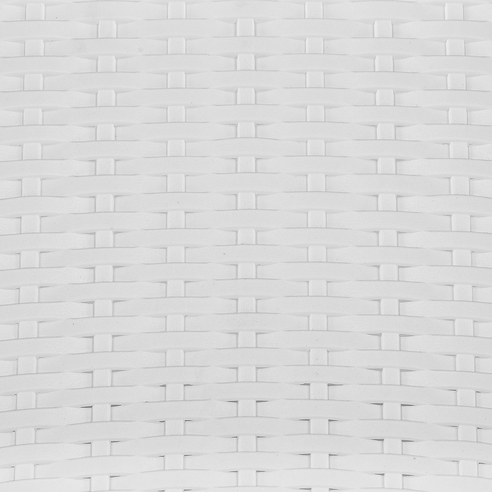 Beliani - Chaise de jardin Matière synthétique Blanc FOSSANO - Beliani - Imagen 8