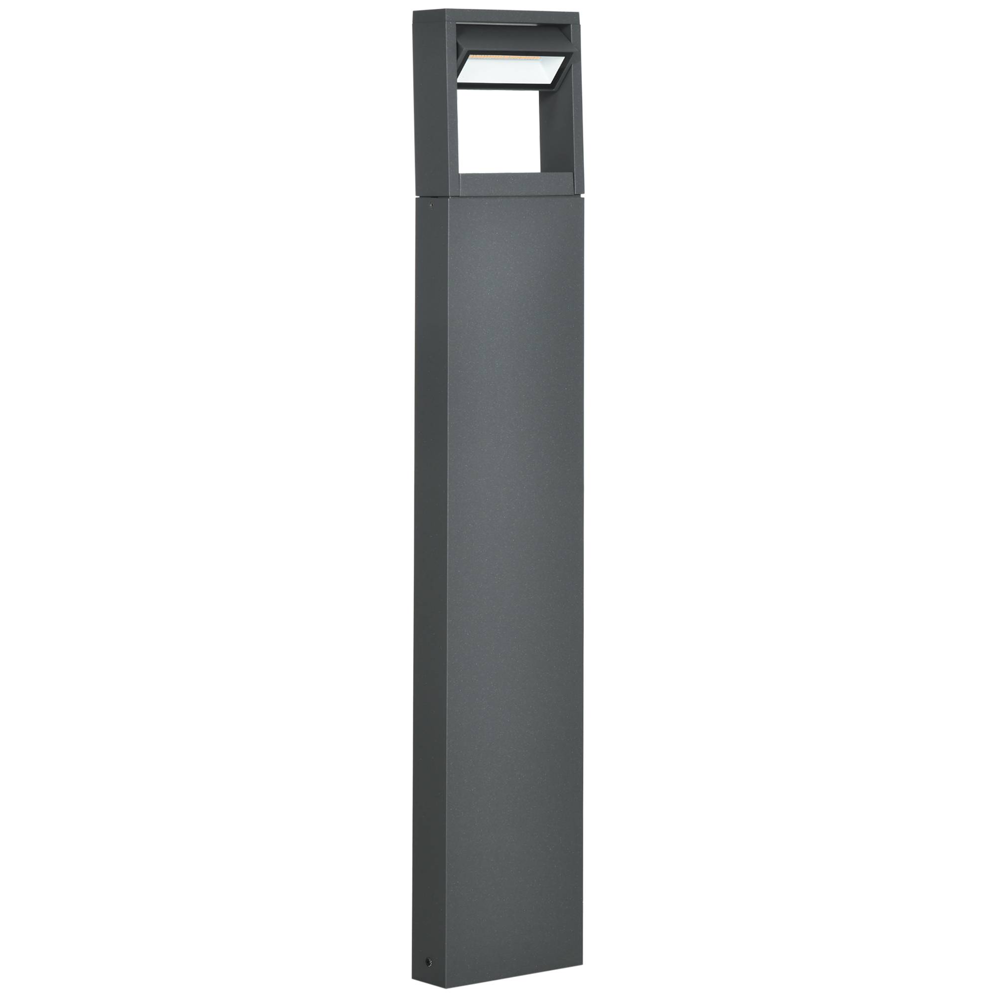 Borne Extérieure LED Aluminium Jardin Tête Orientable IP65 90cm Gris Anthracite - ComfortXL Outdoor Living - Image 2