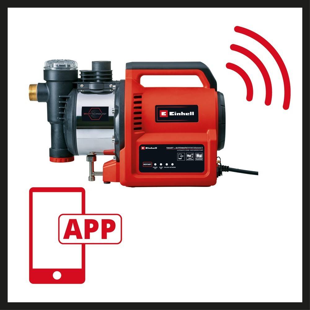Einhell - Pompe d'arrosage automatique GE-AW 1144 SMART-DATA Einhell - Imagen 2