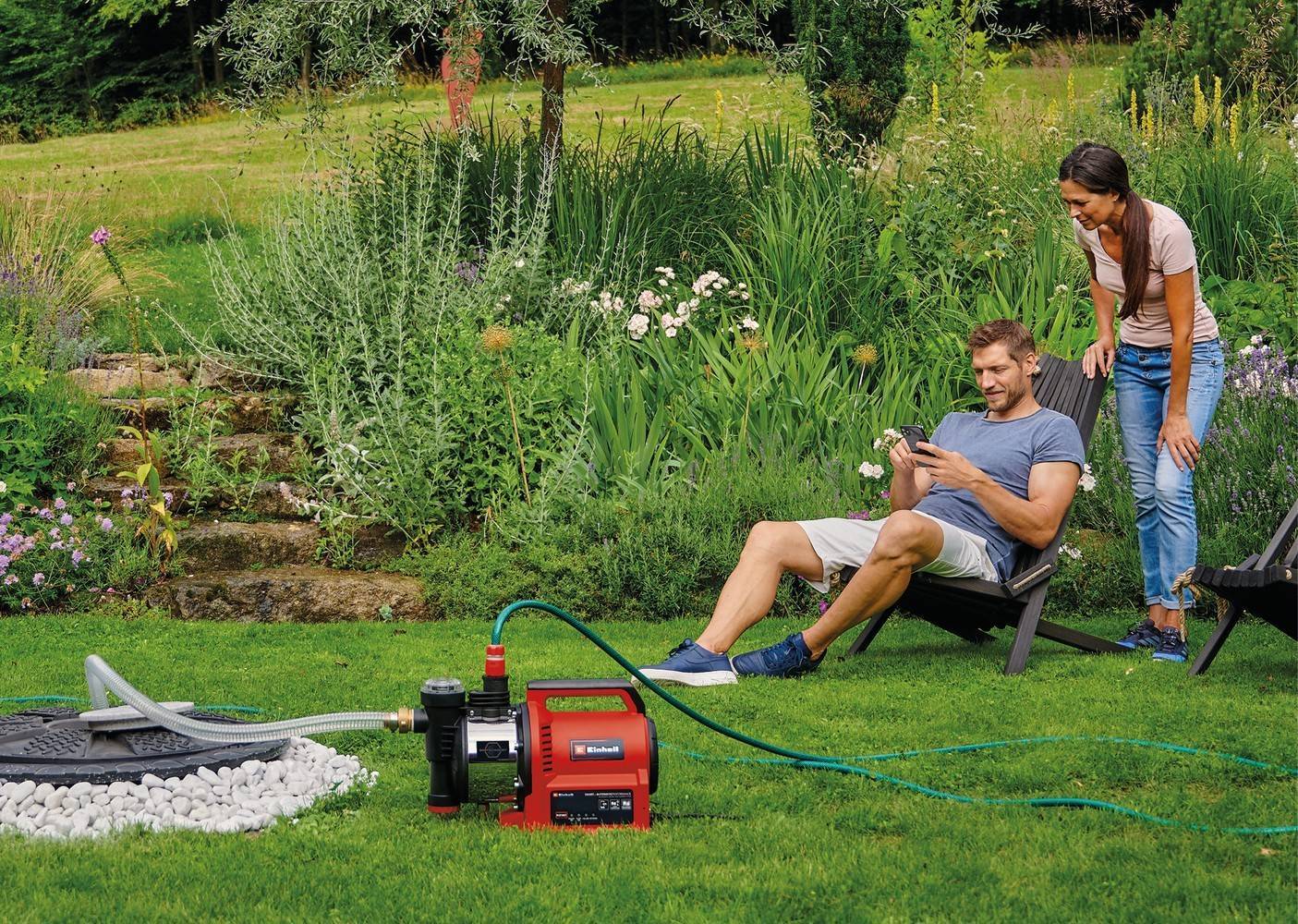 Einhell - Pompe d'arrosage automatique GE-AW 1144 SMART-DATA Einhell - Imagen 5