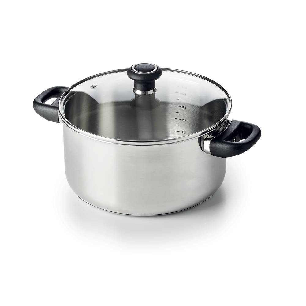 Faitout et couvercle Polo 1,5 l en inox - Image 2