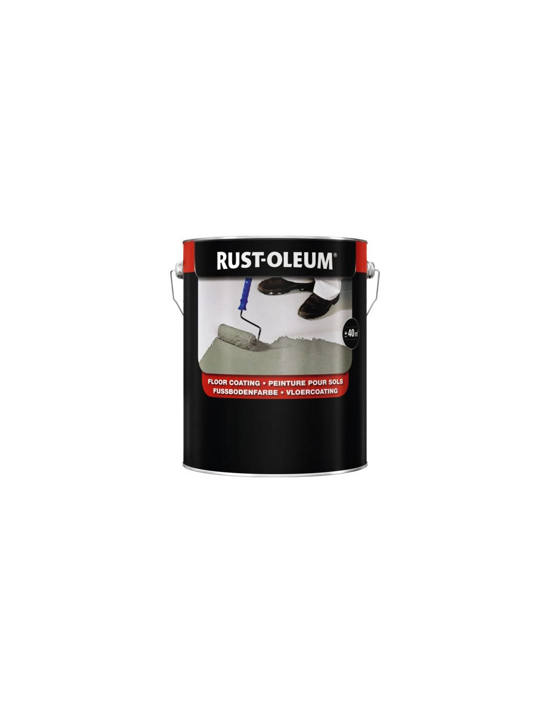 Peinture De Sol - 1023 Jaune Signalisation - 5l