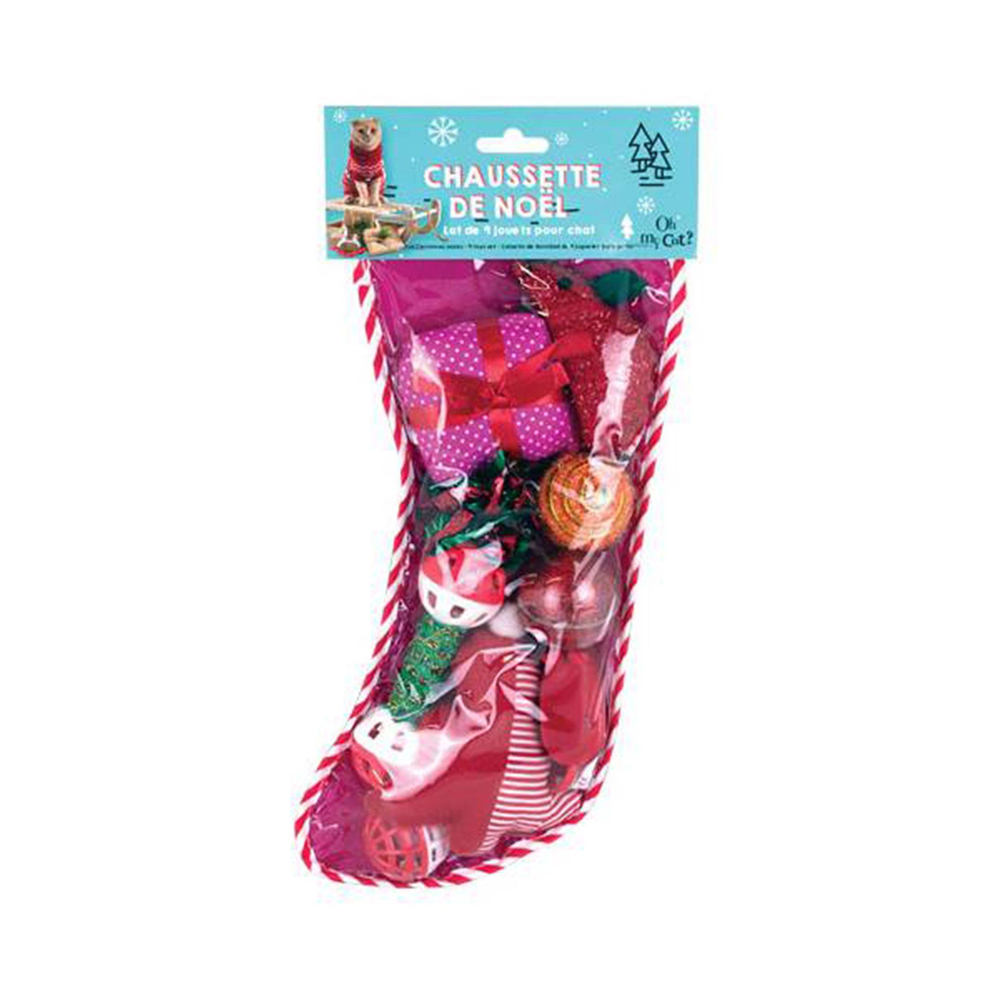 Chaussette de Noël pour chat OH MY CAT