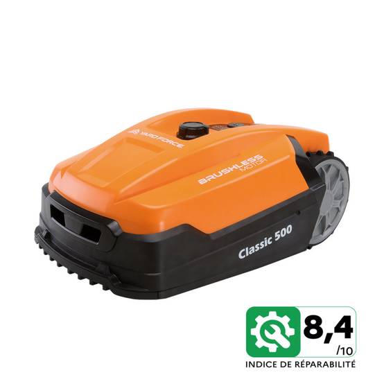 Robot tondeuse Yard Force Classic 500B - Bluetooth - 20-60 mm - 500m² - Image 1