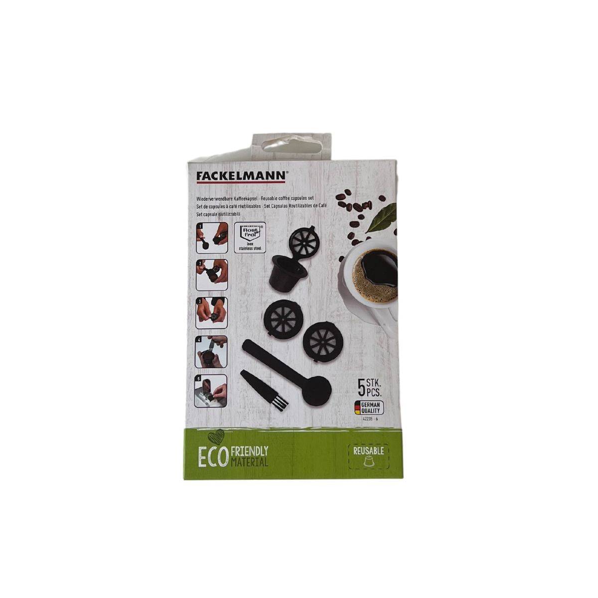 Set de 3 capsules Nespresso réemployables Fackelmann Petit Déjeuner - Image 5
