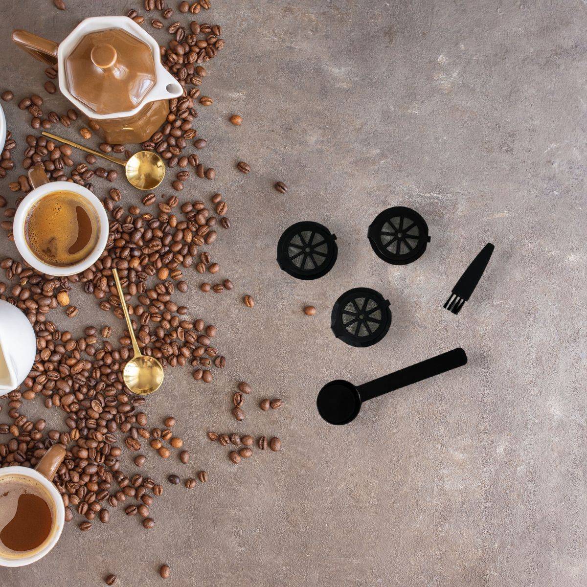 Set de 3 capsules Nespresso réemployables Fackelmann Petit Déjeuner - Image 2