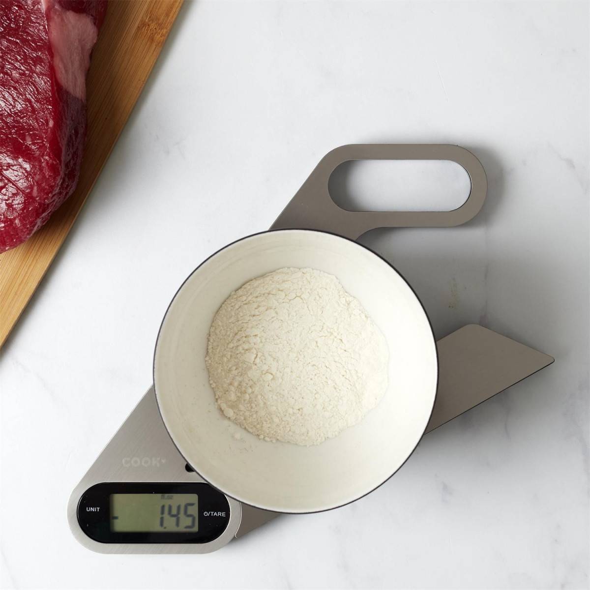 Cook Concept - Balance de Cuisine "Pliable" 27cm Argent - Image 5