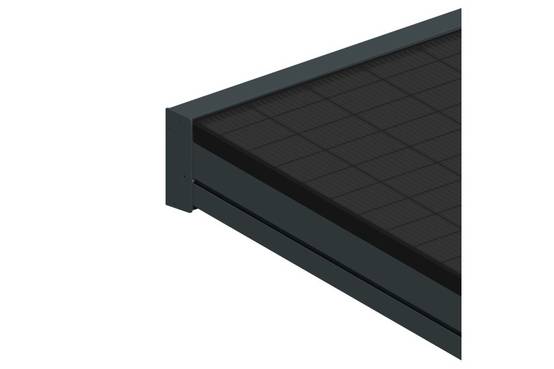 Ombrazur - Pergola solaire POWER Gris anthracite 3,448x3,95m - Imagen 5