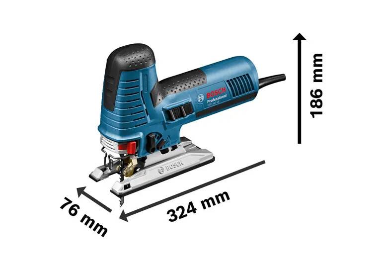 Bosch - Scie sauteuse GST 160 CE 800W - BOSCH - avec 2 lames - L-Boxx - 0601517000 - Image 2
