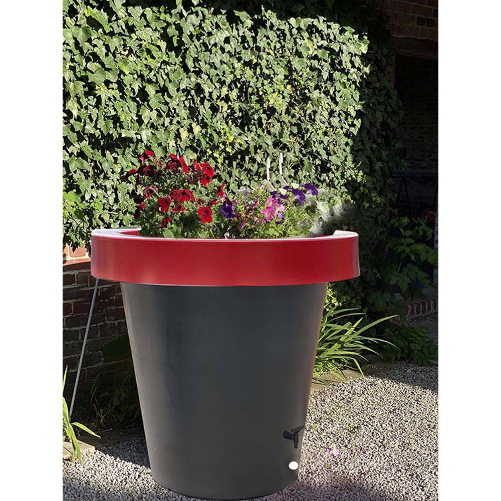 Récupérateur d'eau de pluie 420l lluvia duo + kit complet -plast'up rotomoulage - Imagen 2
