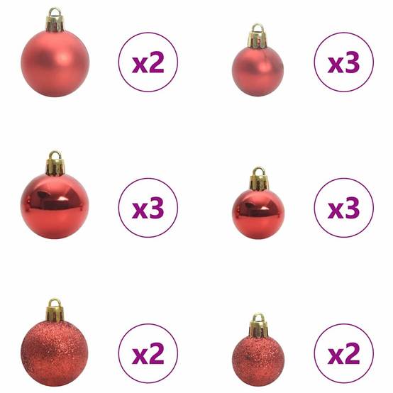 Sapin de Noël | Arbre de Noël artificiel pré-éclairé Vert 150 cm PVC et métal Maison Chic - Image 4
