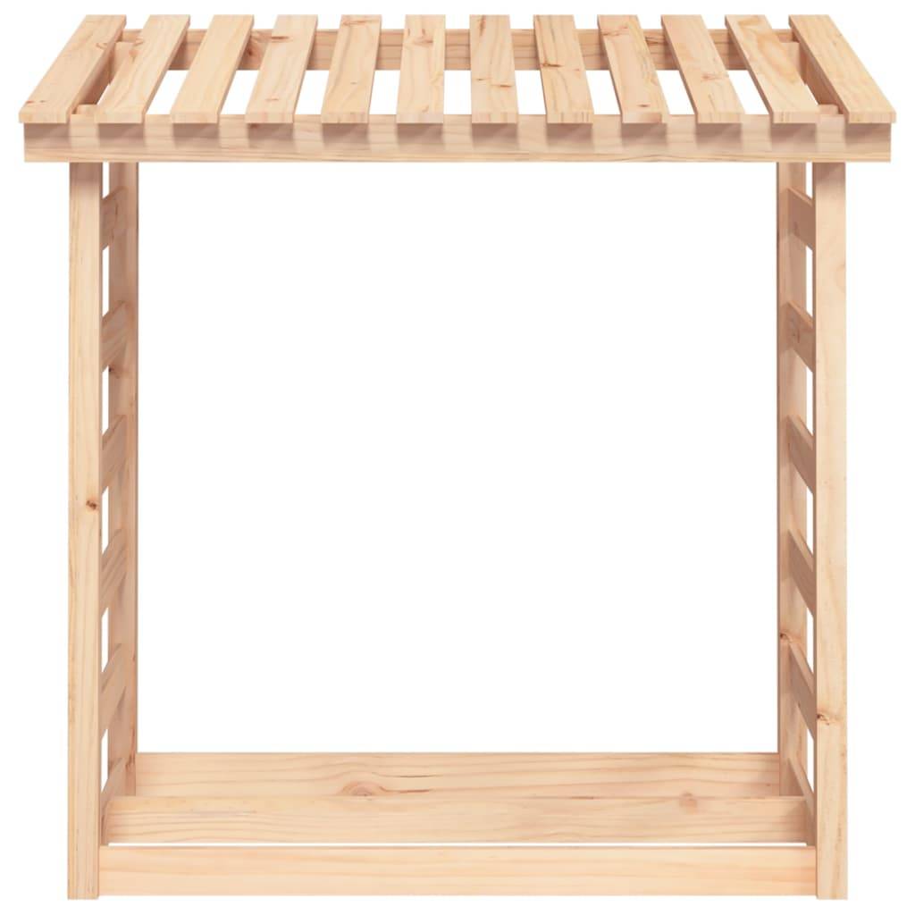 Abri-bûches en bois de pin massif pour jardin 108x64,5x110 cm – ComfortXL Outdoor Living - Image 5