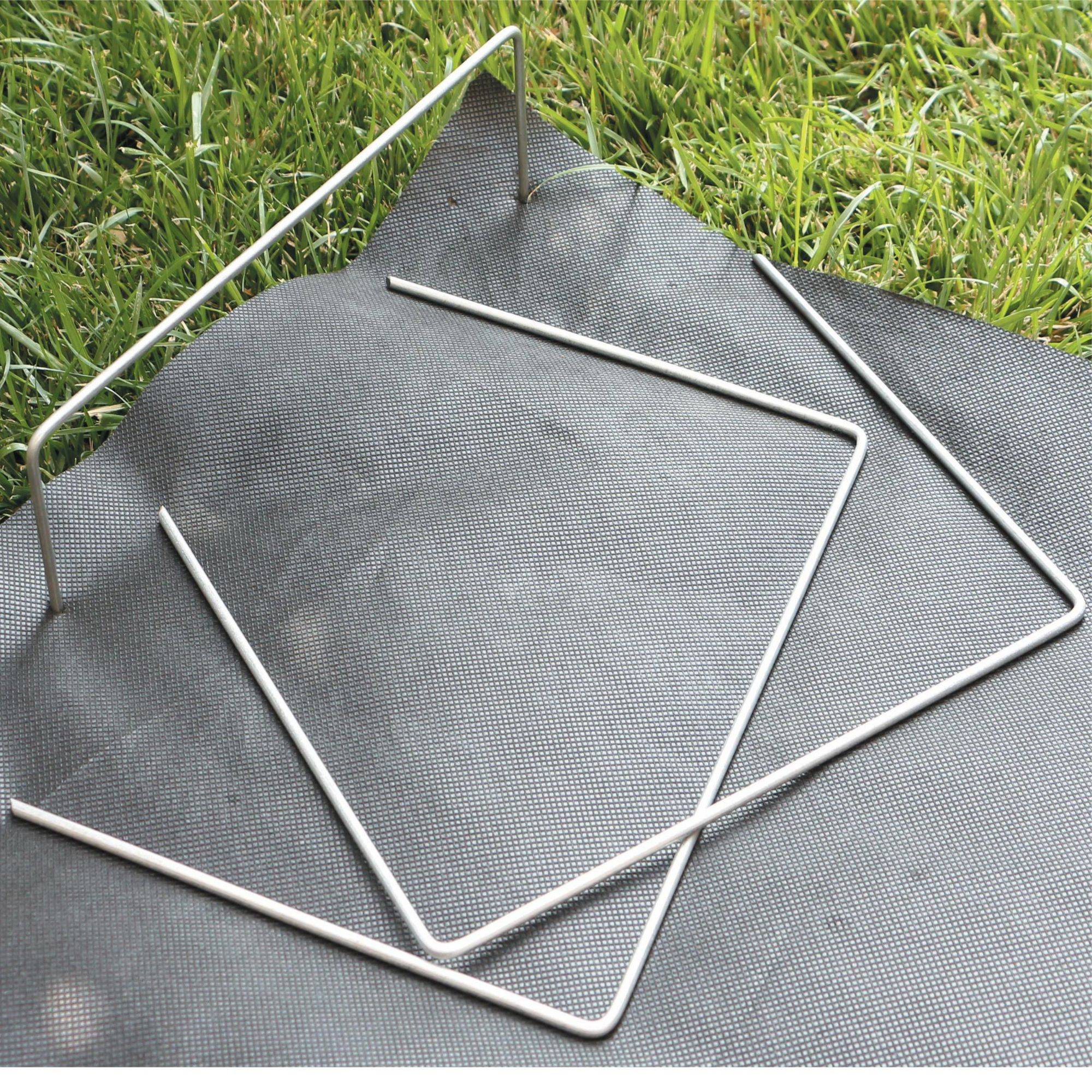 Agrafes 15 x 20cm métalliques galva - 40 pcs - Image 1