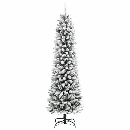 ComfortXL - Sapin de Noël Blanc et Vert 120 cm, Lumineux 150 LED avec 8 Modes et Kit Déco Inclus – ComfortXL Outdoor Living - Image 5