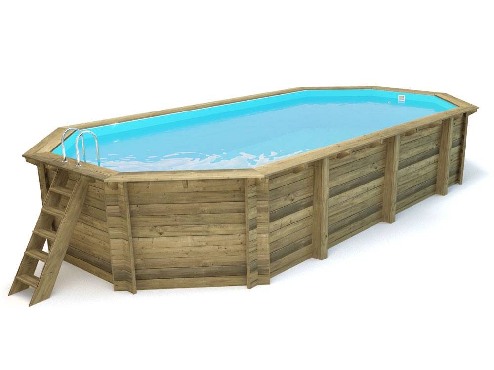 Habitat Et Jardin - Piscine Bois " Sevilla 145 " - 8.57 X 4.57 X 1.45 M -habitat Et Jardin - Imagen 2