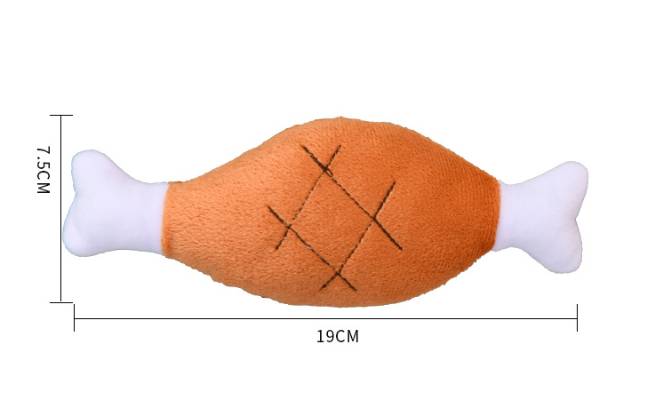 Jouet Poulet Grinçant pour Chien - Résistant et Amusant-Living123 - Image 5