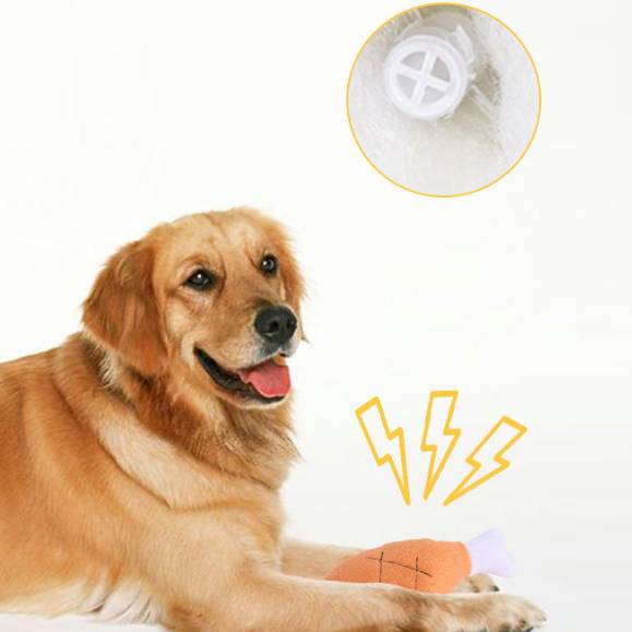 Jouet Poulet Grinçant pour Chien - Résistant et Amusant-Living123 - Image 4