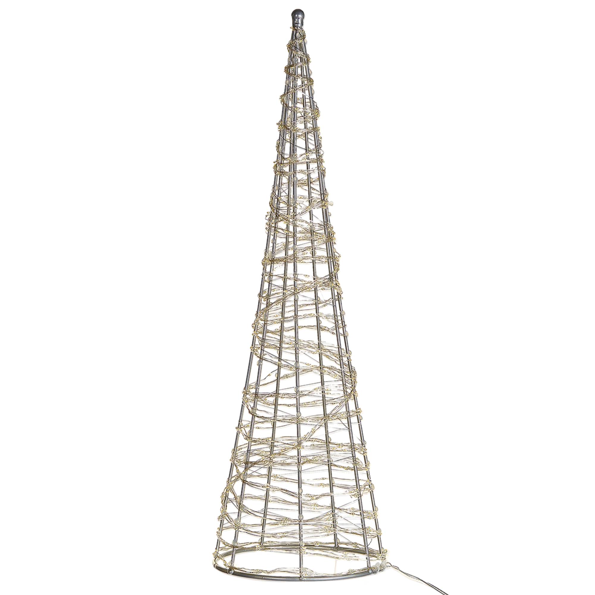 Beliani - Décoration LED Métal Argenté KOTALA - Beliani - Imagen 4